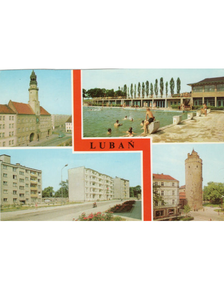 Pocztówka Lubań miasto