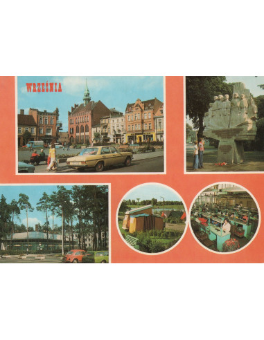 Pocztówka Września miasto