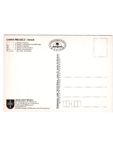 Pocztówka Gmina Pruszcz