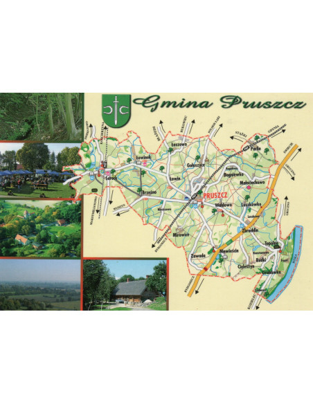 Pocztówka Gmina Pruszcz