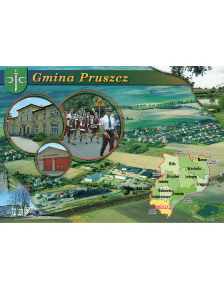 Pocztówka Gmina Pruszcz
