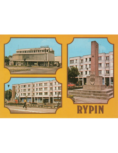 Pocztówka Rypin miasto