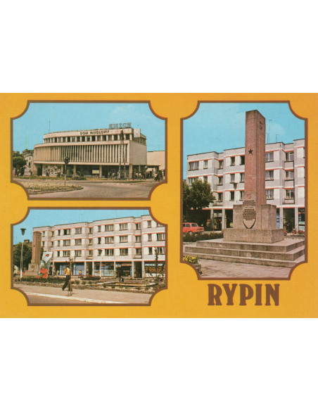 Pocztówka Rypin miasto