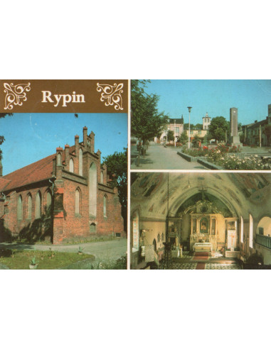 Pocztówka Rypin miasto