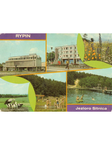 Pocztówka Rypin miasto