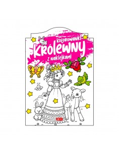 Królewny Kolorowanka z naklejkami