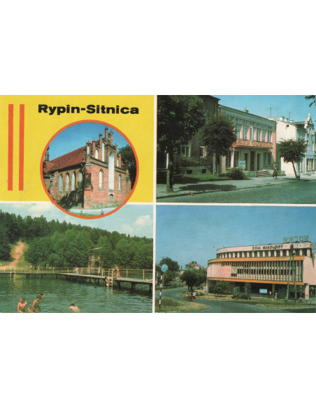 Pocztówka Rypin miasto