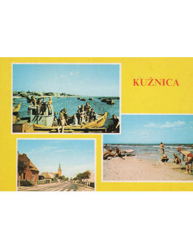 Pocztówka Kuźnica miasto