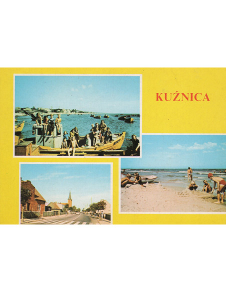 Pocztówka Kuźnica miasto