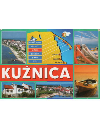 Pocztówka Kuźnica miasto