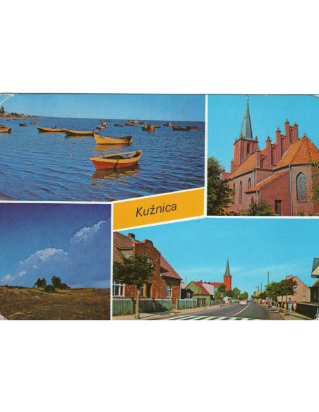 Pocztówka Kuźnica miasto