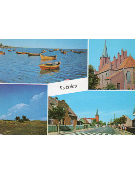 Pocztówka Kuźnica miasto