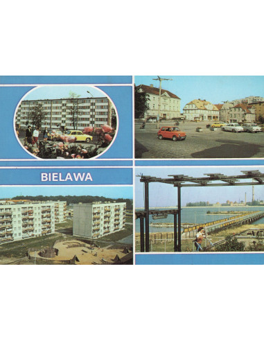 Pocztówka Bielawa miasto