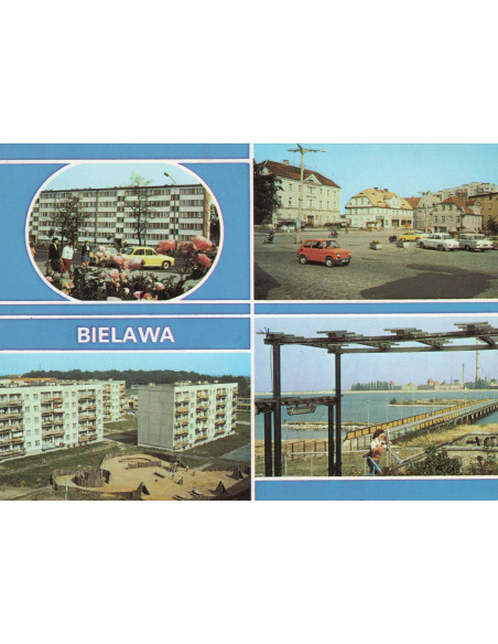 Pocztówka Bielawa miasto