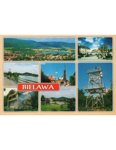 Pocztówka Bielawa miasto