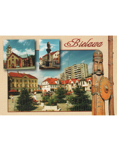 Pocztówka Bielawa miasto