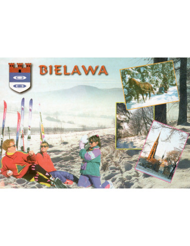 Pocztówka Bielawa miasto