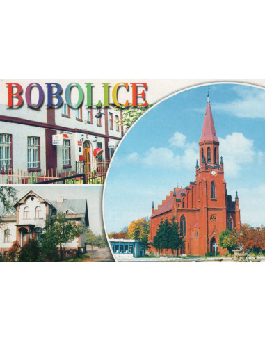 Pocztówka Bobolice miasto