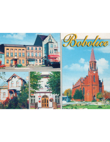 Pocztówka Bobolice miasto