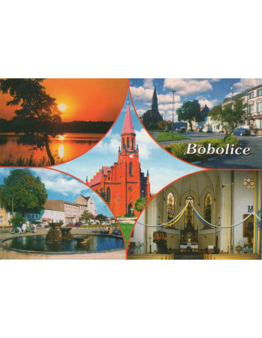 Pocztówka Bobolice miasto