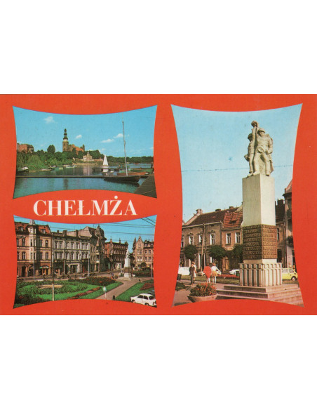 Pocztówka Chełmża miasto