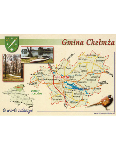Pocztówka Gmina Chełmża