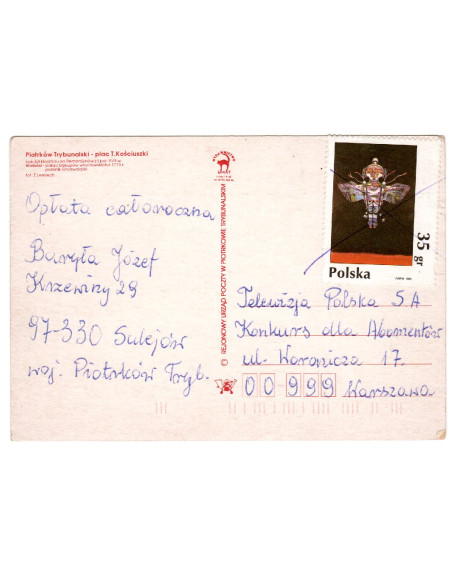 Pocztówka Wolbórz Piotrków Trybunalski