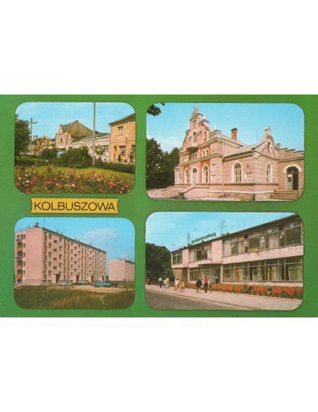 Pocztówka Kolbuszowa miasto