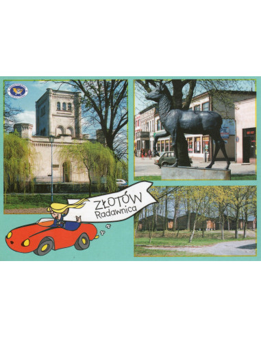 Pocztówka Złotów Radawnica
