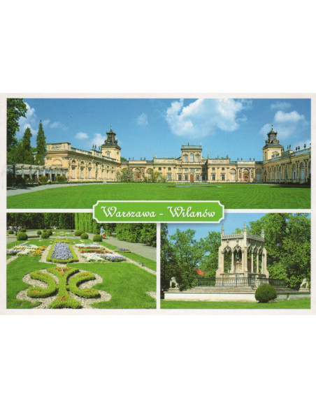 Pocztówka Warszawa Wilanów
