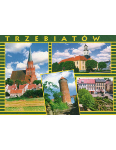 Pocztówka Trzebiatów miasto