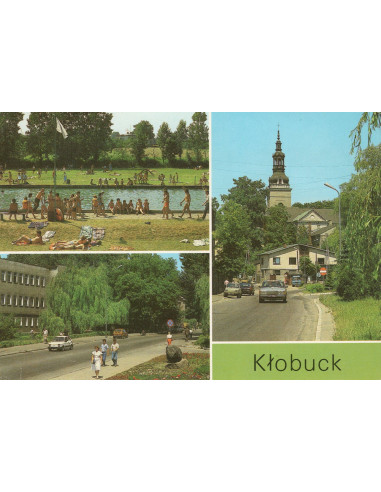 Pocztówka Kłobuck miasto