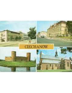 Pocztówka Ciechanów miasto