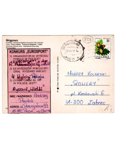 Pocztówka Mrągowo miasto 2