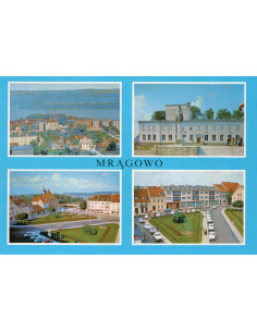 Pocztówka Mrągowo miasto