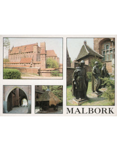 Pocztówka Malbork zamek
