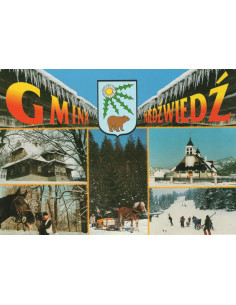 Pocztówka Niedźwiedź Gorce