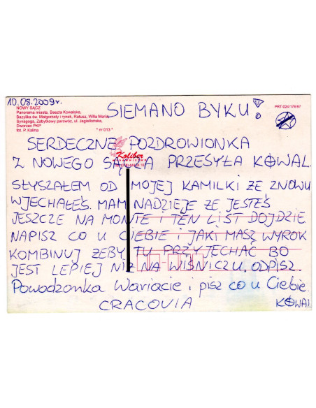 Pocztówka Nowy Sącz
