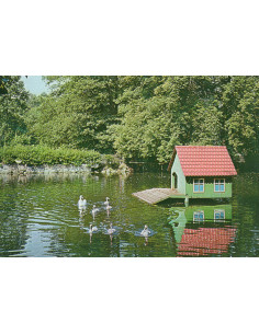 Pocztówka Wejherowo park