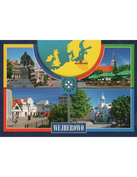 Pocztówka Wejherowo miasto