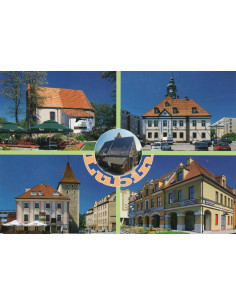 Pocztówka Lubin miasto