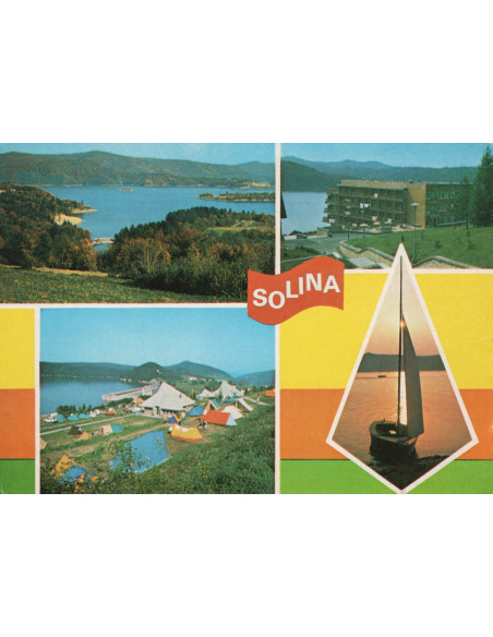 Pocztówka Solina Bieszczady