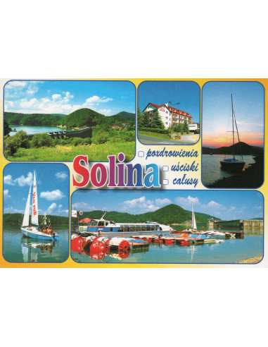 Pocztówka Solina Bieszczady