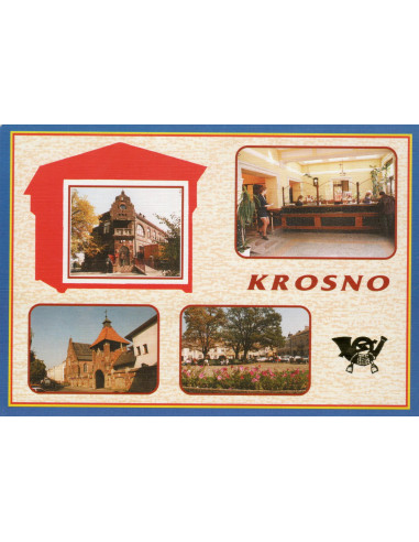 Pocztówka Krosno miasto