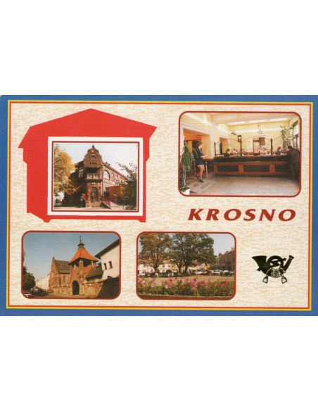 Pocztówka Krosno miasto