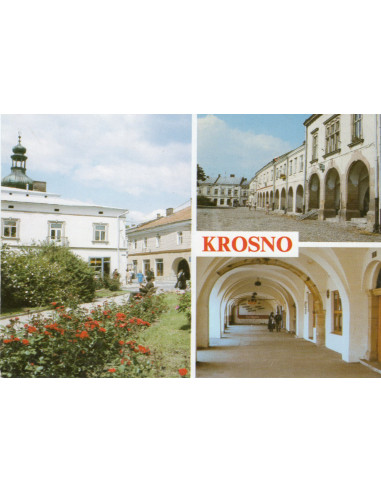Pocztówka Krosno miasto