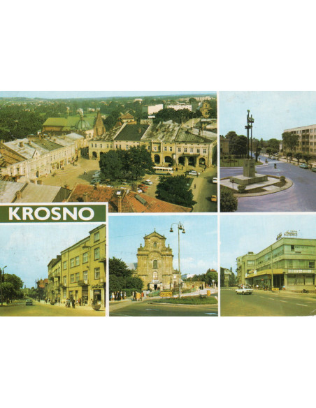 Pocztówka Krosno miasto