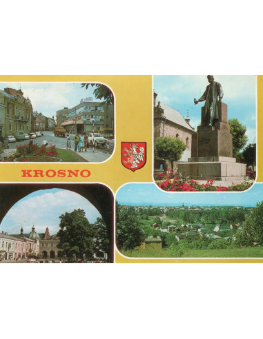 Pocztówka Krosno miasto