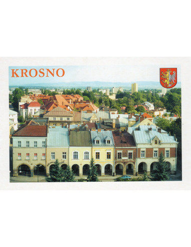Pocztówka Krosno miasto