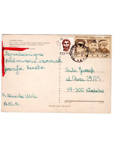 Pocztówka Zduńska Wola